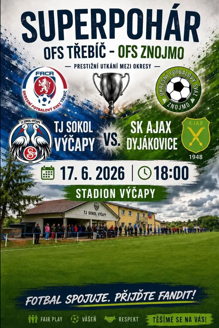 Superpohár OFS Třebíč — Výčapy hostí finále